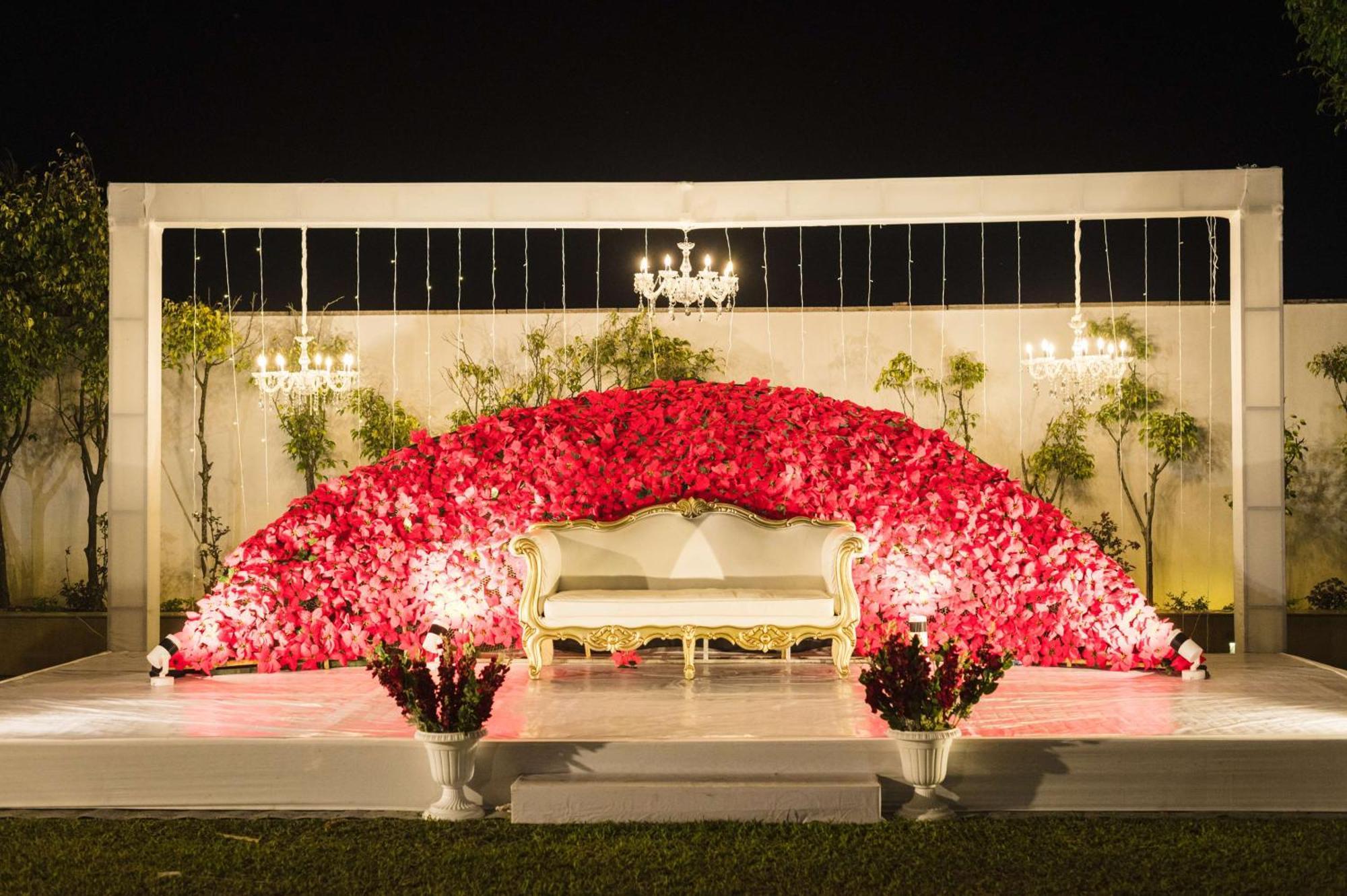 Radisson Blu Hotel Guwahati Exterior photo A wedding stage in India